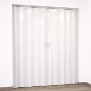puerta plegadiza y plegable de PVC
